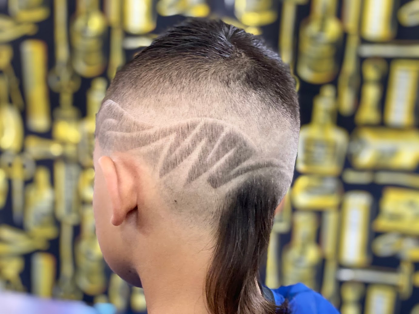 Fresh fade haircut