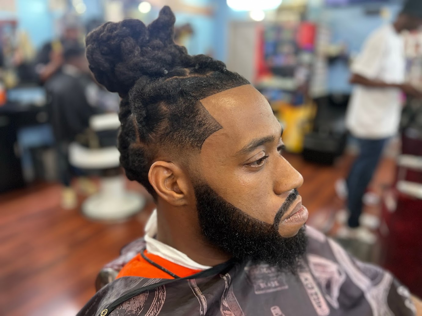 Classic barbershop cut