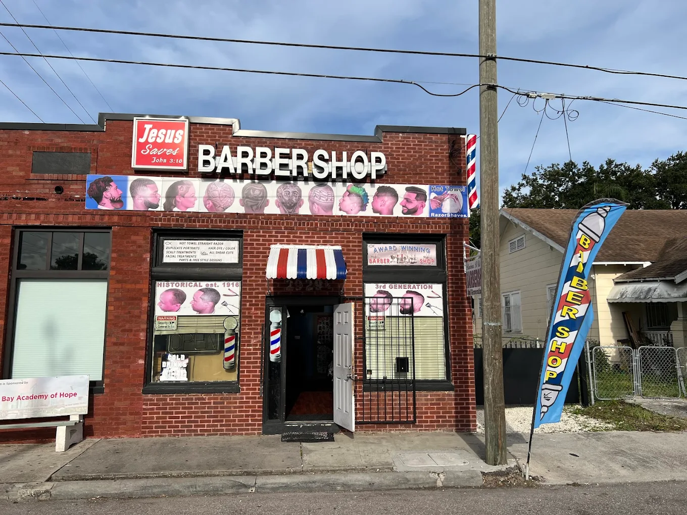 Barbers R Us Plus - Barbershop Exterior, Tampa FL
